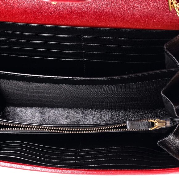 Gucci GG Marmont Chain Wallet Diagonal Quilted Leather Mini reb-758-091725 - Picture 5 of 6